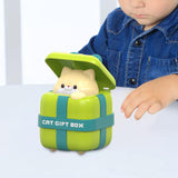 Maxbell Cat Vehicle Toys Handheld Baby Truck Car Toy for Festival Birthday Role Play green