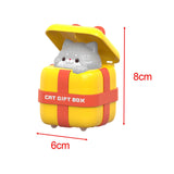 Maxbell Cat Vehicle Toys Handheld Baby Truck Car Toy for Festival Birthday Role Play yellow