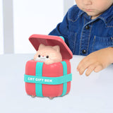 Maxbell Cat Vehicle Toys Handheld Baby Truck Car Toy for Festival Birthday Role Play Pink