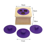 Maxbell Geometry Learning Toy Creative Shape Sorting Toys for Ages 2~4 Children Kids