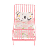Maxbell 1/12 Scale Miniature Bed Dollhouse Furniture for Children Room Llittle Bear