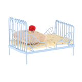Maxbell 1:12 Dollhouse Miniature Bed Yellow Bird 1/12 Mini Dollhouse Furniture Bed