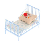 Maxbell 1/12 Scale Miniature Bed Flower Branch Photo Props for Children Room Bedroom