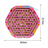 Maxbell Magnetic Puzzle Maze Early Development Teaching Material Montessori for Kids