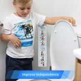 Maxbell Visual Schedule Education Toilet Training Chart for Home Homeschool Toddlers