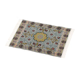 Maxbell 1:12 Miniature Dollhouse Carpet Handmade for Living Room Retro Miniature Rug