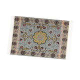 Maxbell 1:12 Miniature Dollhouse Carpet Handmade for Living Room Retro Miniature Rug