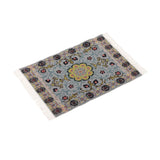 Maxbell 1:12 Miniature Dollhouse Carpet Handmade for Living Room Retro Miniature Rug