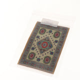 Maxbell 1/12 Dollhouse Embroidery Miniature Carpet Furniture Vintage Toy Turkish Rug