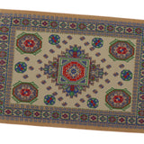 Maxbell 1/12 Dollhouse Embroidery Miniature Carpet Furniture Vintage Toy Turkish Rug