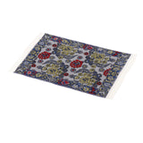 Maxbell Miniature Dollhouse Carpet Woven Door Mat for 1:12 Dollhouse Accessory Scene