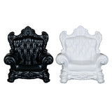 Maxbell 1/12 Dollhouse Single Sofa Pretend Play Dioramas Mini Sofa Chair DIY Scenery black