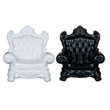 Maxbell 1/12 Dollhouse Single Sofa Pretend Play Dioramas Mini Sofa Chair DIY Scenery black