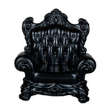 Maxbell 1/12 Dollhouse Single Sofa Pretend Play Dioramas Mini Sofa Chair DIY Scenery black