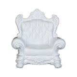 Maxbell 1/12 Dollhouse Single Sofa Pretend Play Dioramas Mini Sofa Chair DIY Scenery white