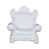 Maxbell 1/12 Dollhouse Single Sofa Pretend Play Dioramas Mini Sofa Chair DIY Scenery white