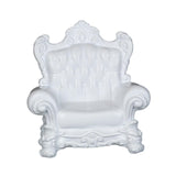 Maxbell 1/12 Dollhouse Single Sofa Pretend Play Dioramas Mini Sofa Chair DIY Scenery white