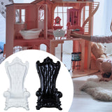 Maxbell 1:12 Dollhouse Sofa Model Simulated Miniature Living Room Furniture Building white