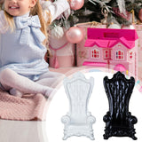 Maxbell 1:12 Dollhouse Sofa Model Simulated Miniature Living Room Furniture Building white