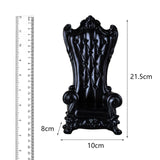 Maxbell 1:12 Dollhouse Sofa Model Simulated Miniature Living Room Furniture Building black