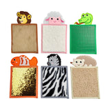 Maxbell 6Pcs Sensory Mats Animal Sensory Tiles for Exploration Fine Motor Playgroups