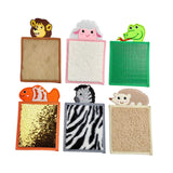 Maxbell 6Pcs Sensory Mats Animal Sensory Tiles for Exploration Fine Motor Playgroups