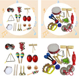 Maxbell Montessori Percussion Instrument Kids Baby Drum Set for Babies Birthday Gift