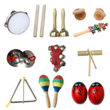 Maxbell Montessori Percussion Instrument Kids Baby Drum Set for Babies Birthday Gift