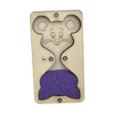 Maxbell Busy Boards Accessories Hourglass Montessori Toy Travel Toy Sensory Toys Violet