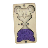 Maxbell Busy Boards Accessories Hourglass Montessori Toy Travel Toy Sensory Toys Violet