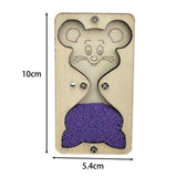 Maxbell Busy Boards Accessories Hourglass Montessori Toy Travel Toy Sensory Toys Violet