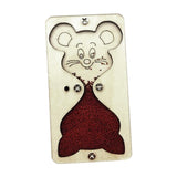 Maxbell Busy Boards Accessories Hourglass Montessori Toy Travel Toy Sensory Toys Red