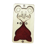 Maxbell Busy Boards Accessories Hourglass Montessori Toy Travel Toy Sensory Toys Red