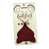 Maxbell Busy Boards Accessories Hourglass Montessori Toy Travel Toy Sensory Toys Red