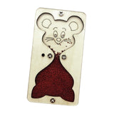 Maxbell Busy Boards Accessories Hourglass Montessori Toy Travel Toy Sensory Toys Red