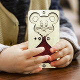 Maxbell Busy Boards Accessories Hourglass Montessori Toy Travel Toy Sensory Toys Red