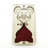 Maxbell Busy Boards Accessories Hourglass Montessori Toy Travel Toy Sensory Toys Red