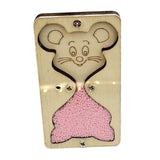 Maxbell Busy Boards Accessories Hourglass Montessori Toy Travel Toy Sensory Toys Pink