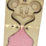 Maxbell Busy Boards Accessories Hourglass Montessori Toy Travel Toy Sensory Toys Pink