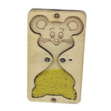 Maxbell Busy Boards Accessories Hourglass Montessori Toy Travel Toy Sensory Toys Yellow