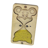 Maxbell Busy Boards Accessories Hourglass Montessori Toy Travel Toy Sensory Toys Yellow