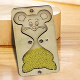 Maxbell Busy Boards Accessories Hourglass Montessori Toy Travel Toy Sensory Toys Yellow