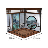 Maxbell 1:12 Backdrop Organizer Display for Action Figures Ob11 BJD Dolls Models Car Chinese House