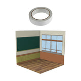 Maxbell 1:12 Backdrop Organizer Display for Action Figures Ob11 BJD Dolls Models Car Classroom