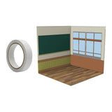 Maxbell 1:12 Backdrop Organizer Display for Action Figures Ob11 BJD Dolls Models Car Classroom