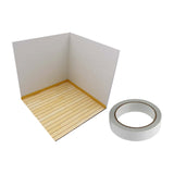 Maxbell 1/12 Scale Backdrop Layout Display for Action Figures Dolls Mini Diecast Car Interior