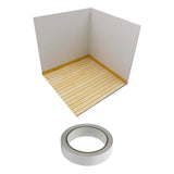 Maxbell 1/12 Scale Backdrop Layout Display for Action Figures Dolls Mini Diecast Car Interior