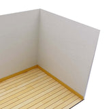 Maxbell 1/12 Scale Backdrop Layout Display for Action Figures Dolls Mini Diecast Car Interior