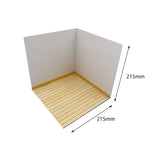 Maxbell 1/12 Scale Backdrop Layout Display for Action Figures Dolls Mini Diecast Car Interior