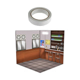 Maxbell 1/12 Scale Storage Showcase for Action Figures Vehicle Scene Toy Diecast Car